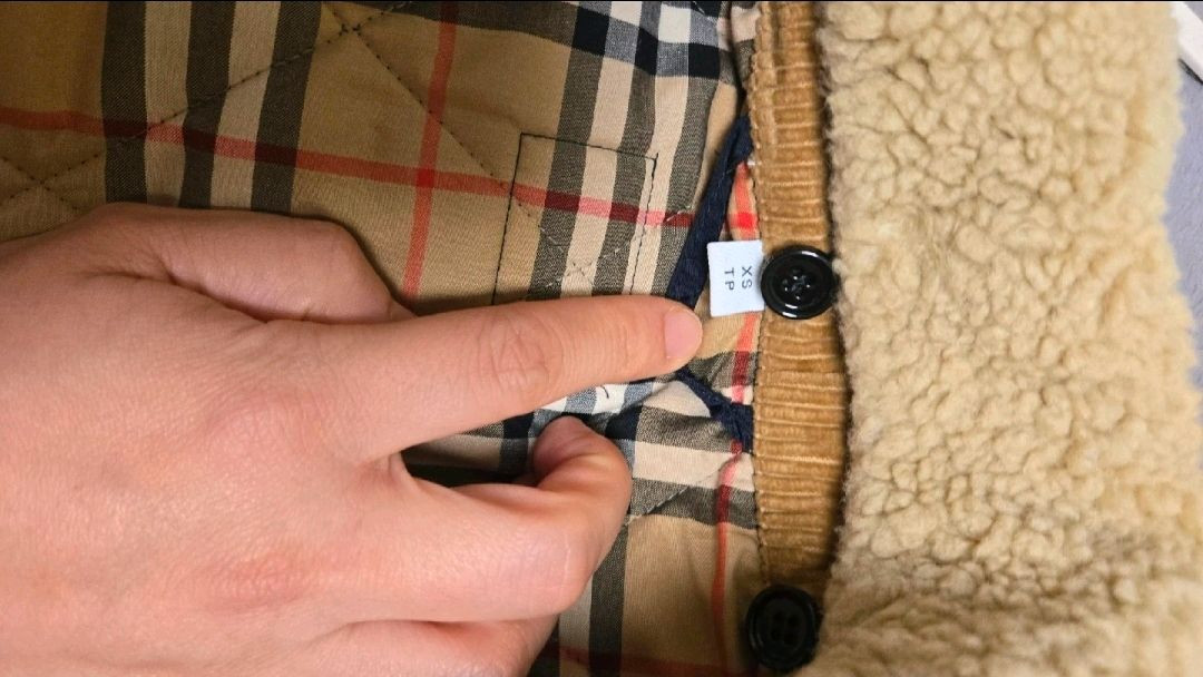 버버리 퀼팅 롱패딩 점퍼 이미지