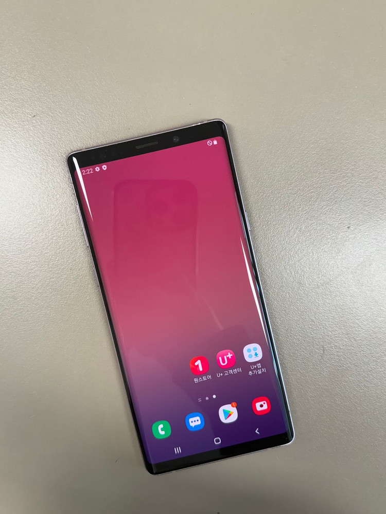 (무잔상A급)갤럭시노트9 퍼플색상 128G 실사용 추천 가성비꿀폰 미파손 무잔상 11만원 판매해요 이미지