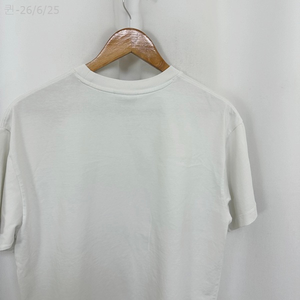 GAINSBORO 여자 면 반팔티 화이트 S 이미지