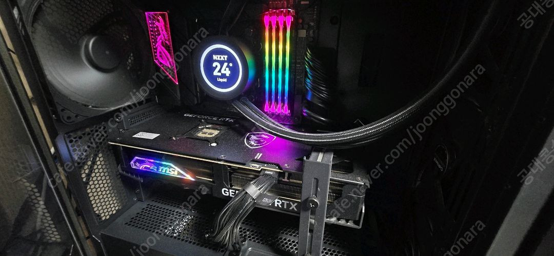 7950x3d 4080super 64gb 고성능 게이밍 PC 본체 이미지