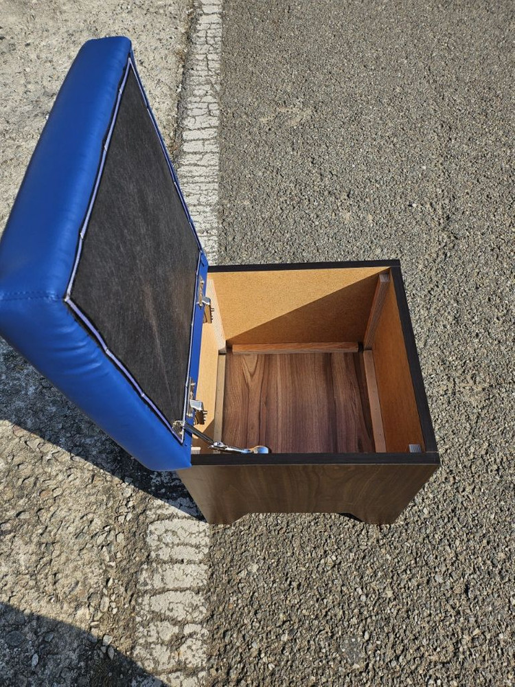 중고.원뮥스툴 수납의자.다용도 보조의자 간이의자 이미지