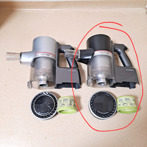 LG 코드제로 A9 검정색 메인바디 본체만 부품용 모터정상 외관파손 이미지