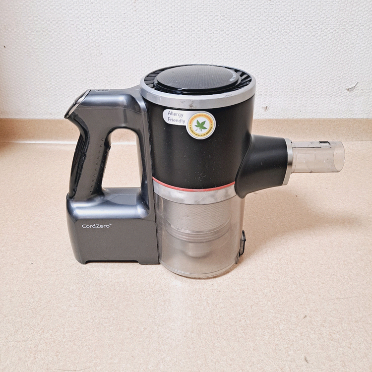 LG 코드제로 A9 검정색 메인바디 본체만 부품용 모터정상 외관파손 이미지