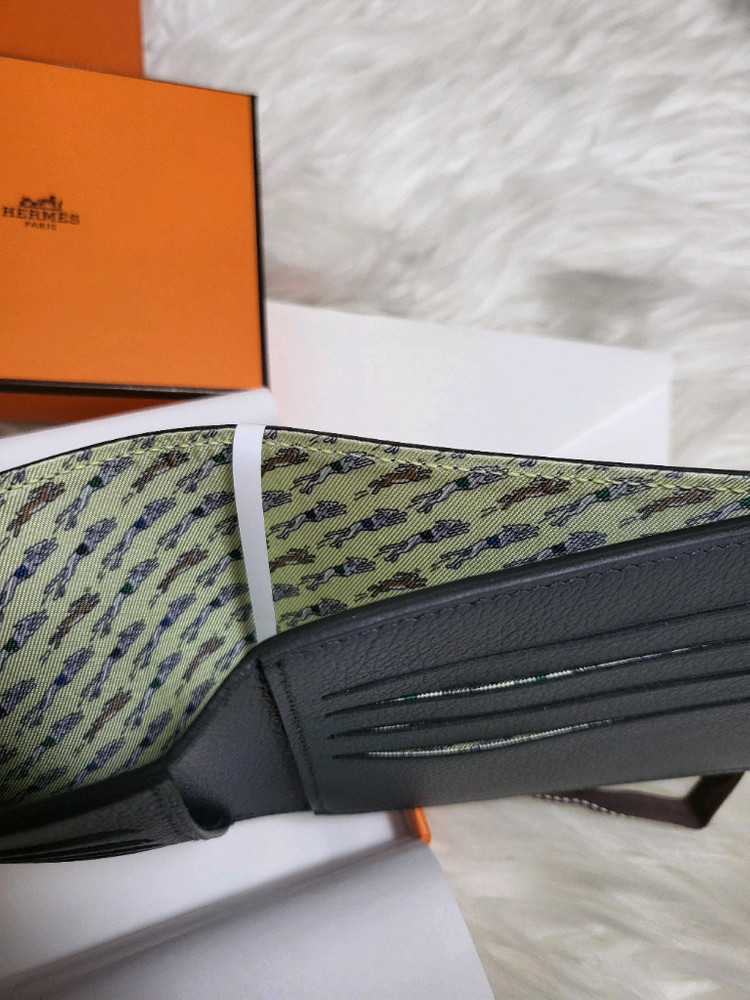 에르메스 반지갑 시티즌 트윌 컴팩트 반지갑 그리미스티/죤밀턴 이미지