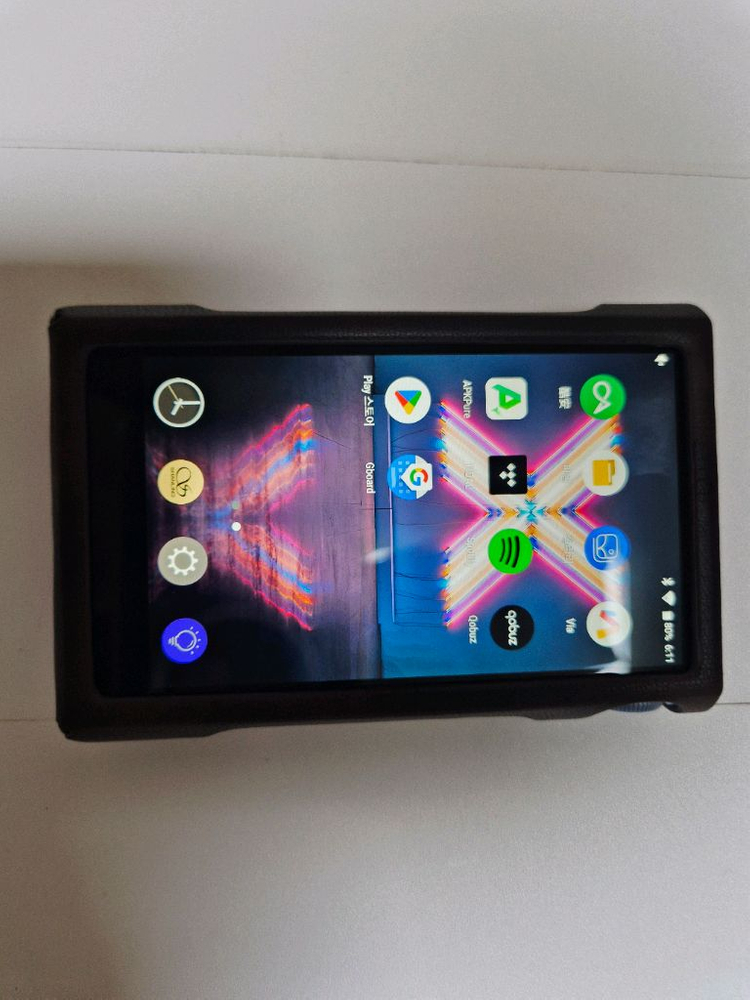 샨링 M3X DAP 플레이어 + 고급가죽케이스 풀박스 신품급 팝니다. 이미지