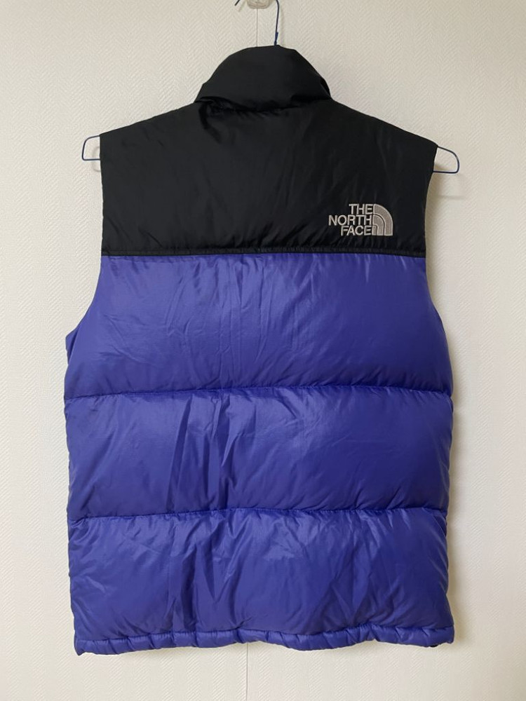 노스페이스 700 눕시 패딩조끼 퍼플xs 이미지