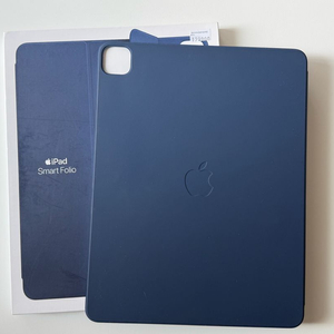 아이패드 프로 12.9인치 정품 스마트폴리오 딥네이비 S급 풀박 판매 이미지