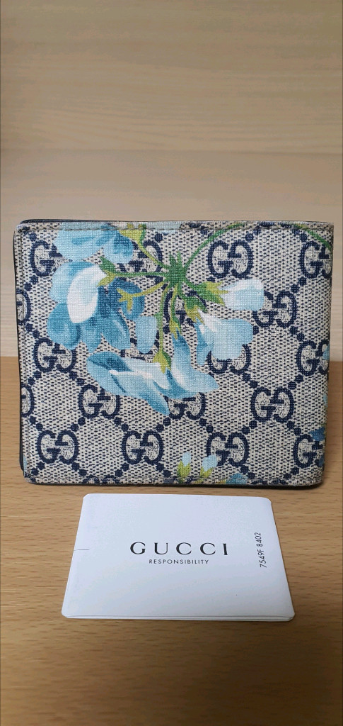 구찌 플라워 반지갑/지갑 정품A급(감정O)구찌프라다루이비통디올고야드샤넬셀린느보테가생로랑발렌시아가버버리가방 이미지