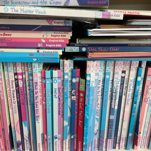 잉글리시에그 1,23 + 드라마파닉스 1,2 책, cd 이미지