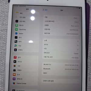 아이패드 미니 4세대 128 짜리 이미지