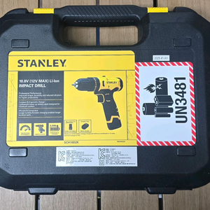 스탠리 12V햄머드릴세트, 배터리2개포함 이미지