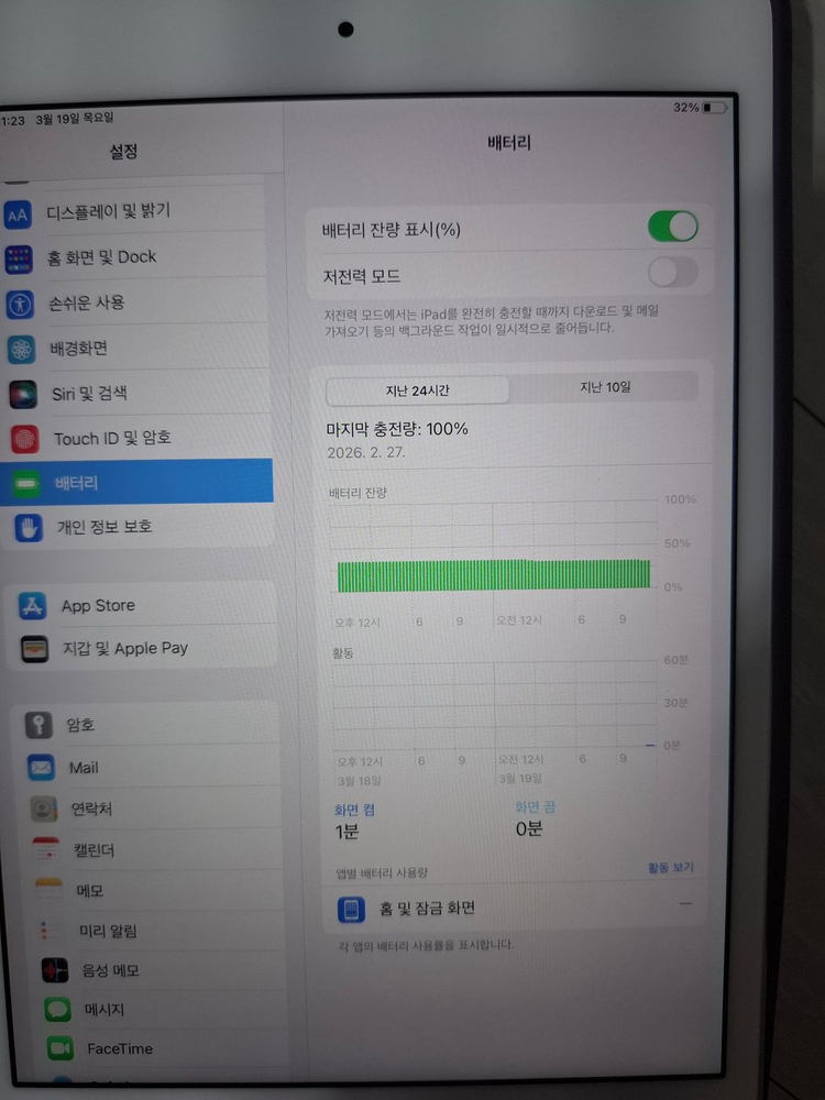 아이패드 미니 4세대 128 짜리 이미지