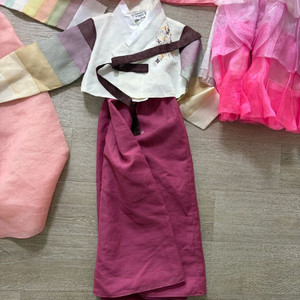 여아 한복 세트 (4,5,6,7호 모두 다) 이미지