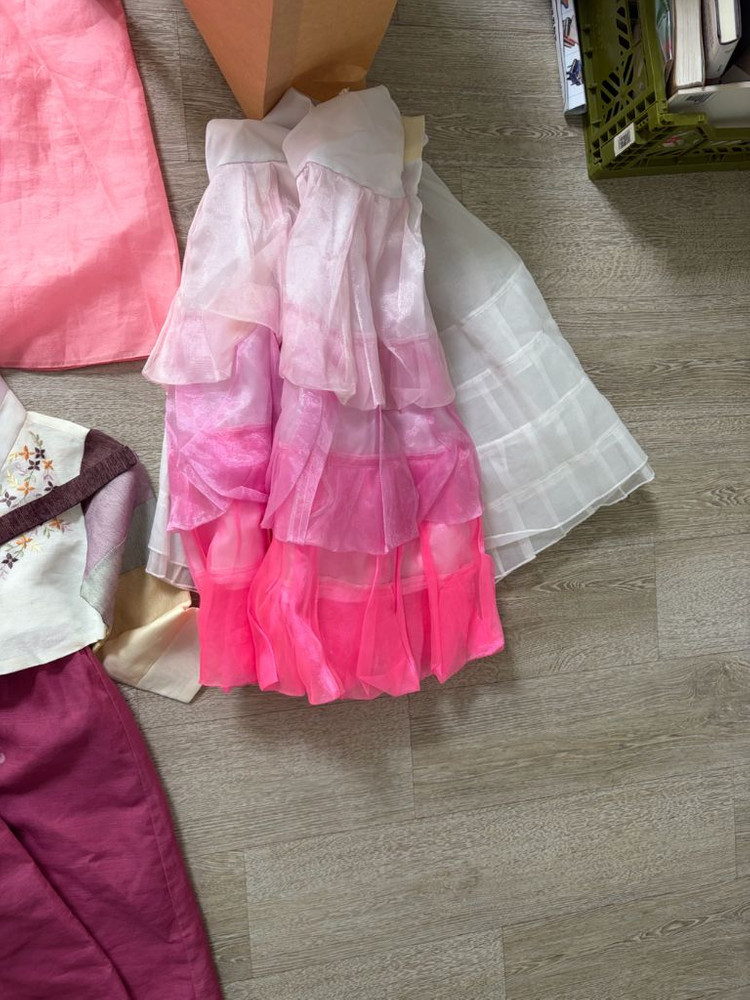 여아 한복 세트 (4,5,6,7호 모두 다) 이미지