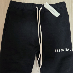 피오갓에센셜 스웻 조거팬츠 블랙 이미지