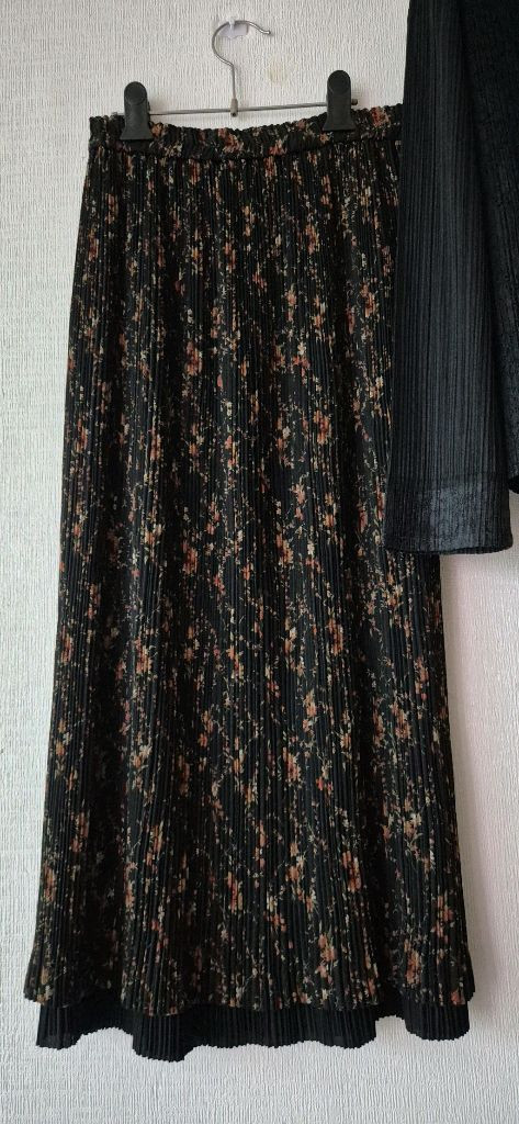 이세이미야케 플리츠플리즈자켓+일제양면롱스커트외 이미지