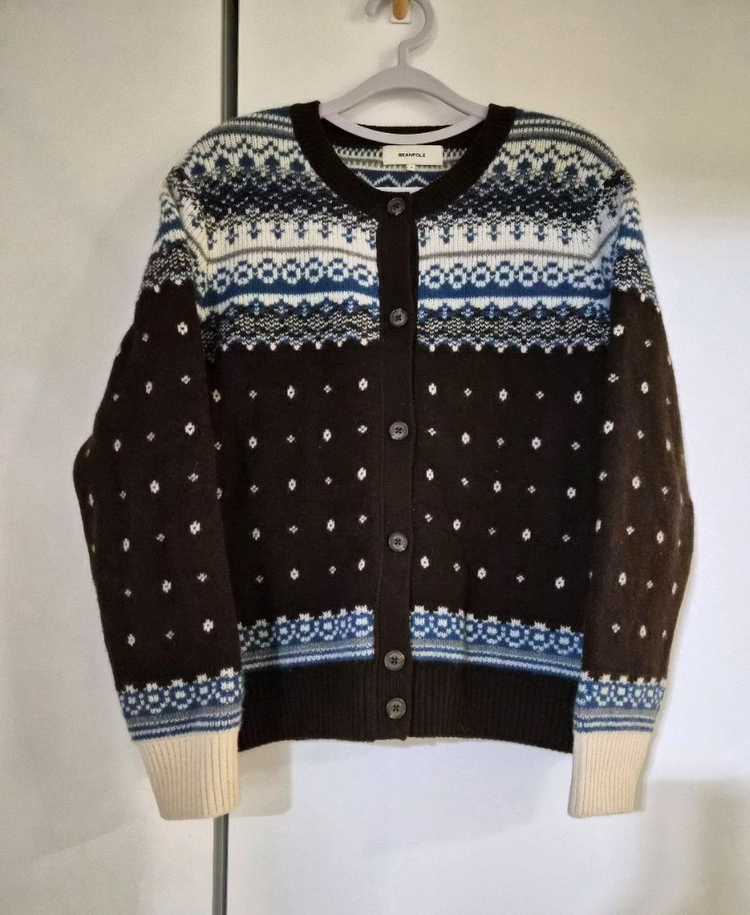 빈폴레이디스 니트 가디건 엠 이미지