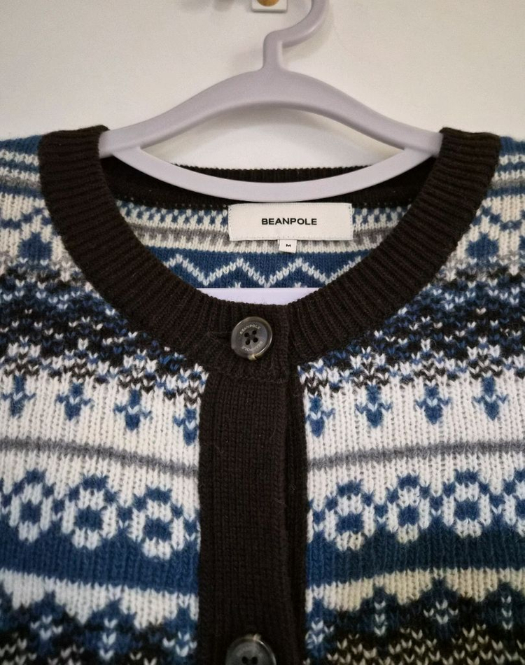 빈폴레이디스 니트 가디건 엠 이미지