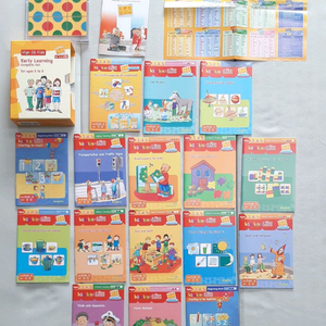 밤비노루크 얼리러닝 early learning complete set 영문판 풀구성 반값택배비 포함 63000원 이미지