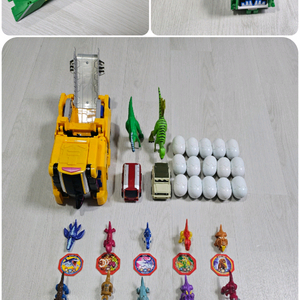 공룡메카드 15종 캡쳐카 카슈터 메가트리케라 일괄 이미지