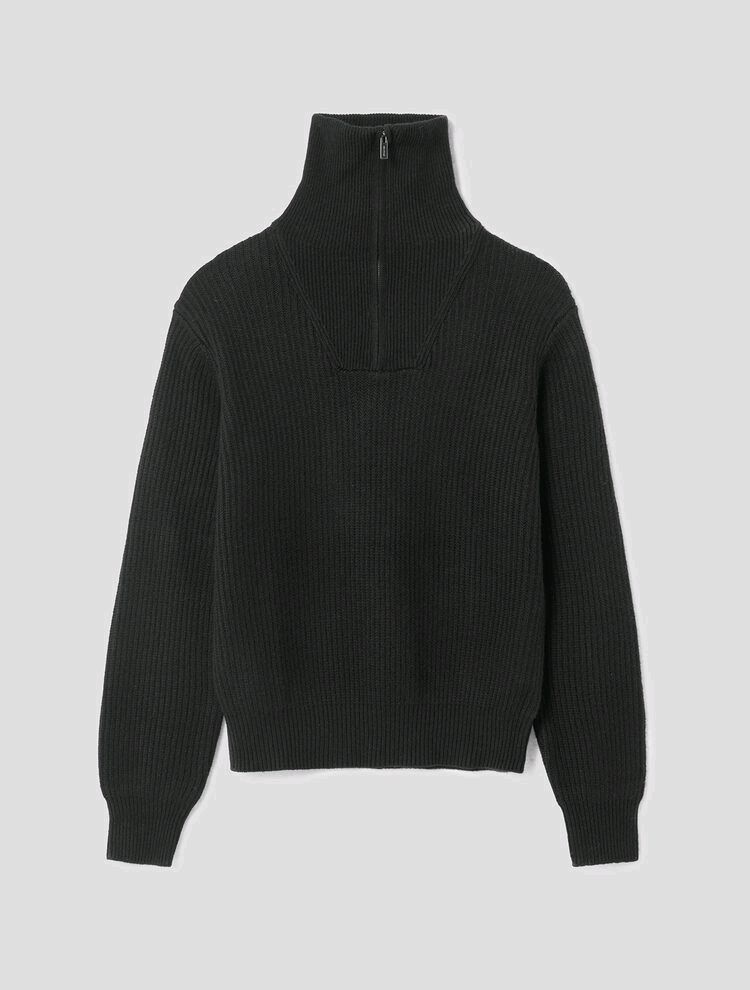 빈폴레이디스 하프집업니트 이미지