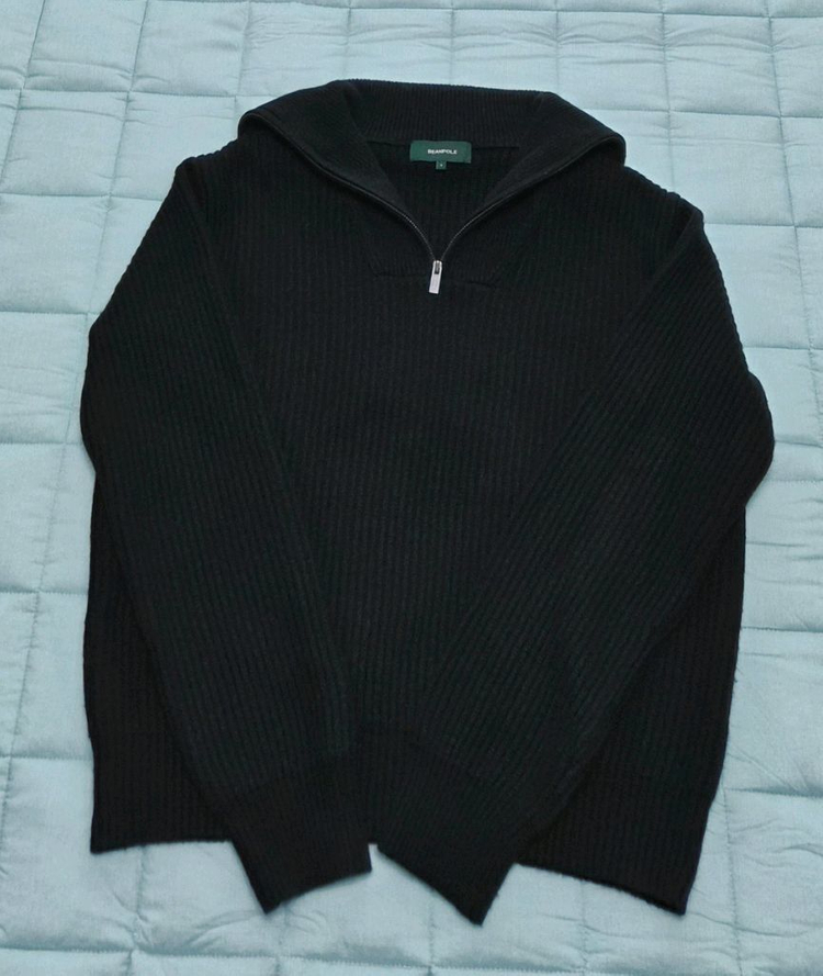 빈폴레이디스 하프집업니트 이미지