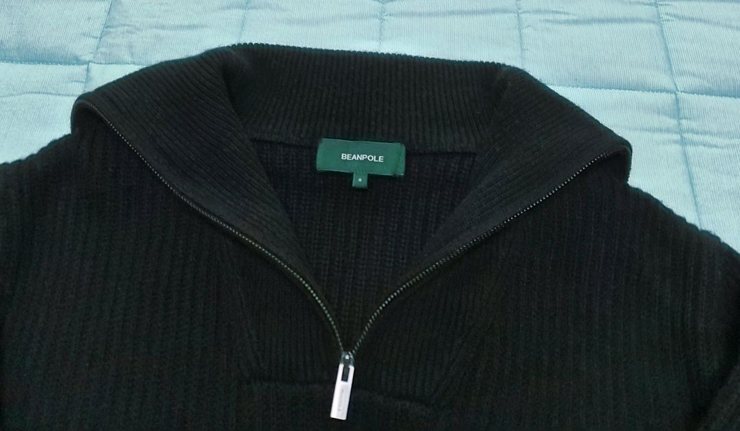 빈폴레이디스 하프집업니트 이미지