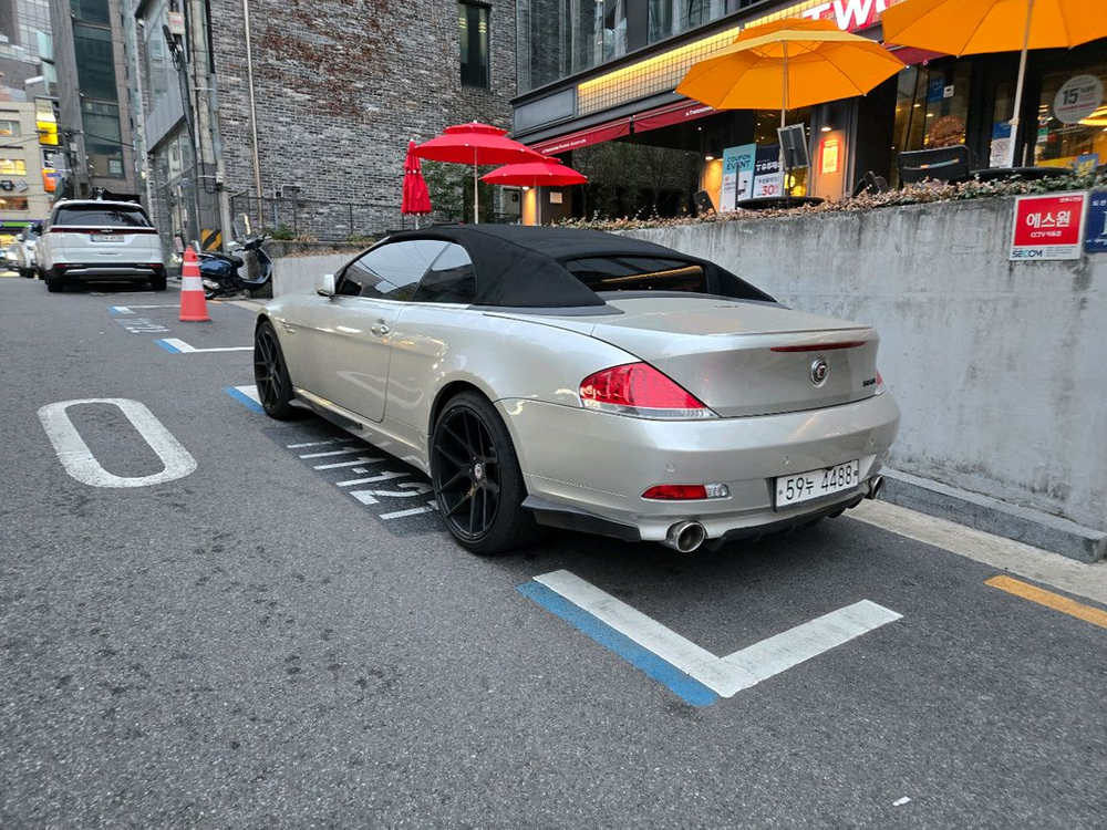 엔진보링,완벽정비,알피나 튜닝 bmw645ci컨버터블 대차도가능 이미지