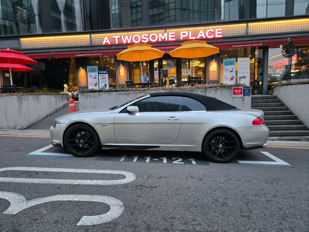 엔진보링,완벽정비,알피나 튜닝 bmw645ci컨버터블 대차도가능 이미지