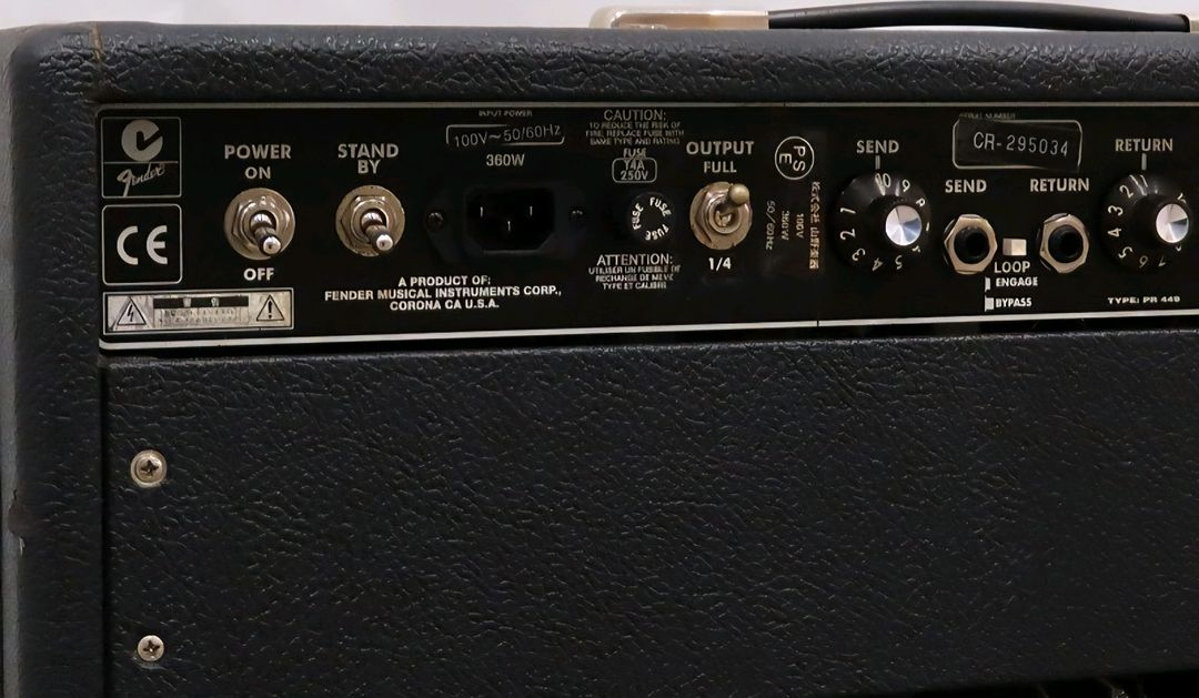 미제 펜더 TWIN 기타 앰프 PRO TUBE 이미지