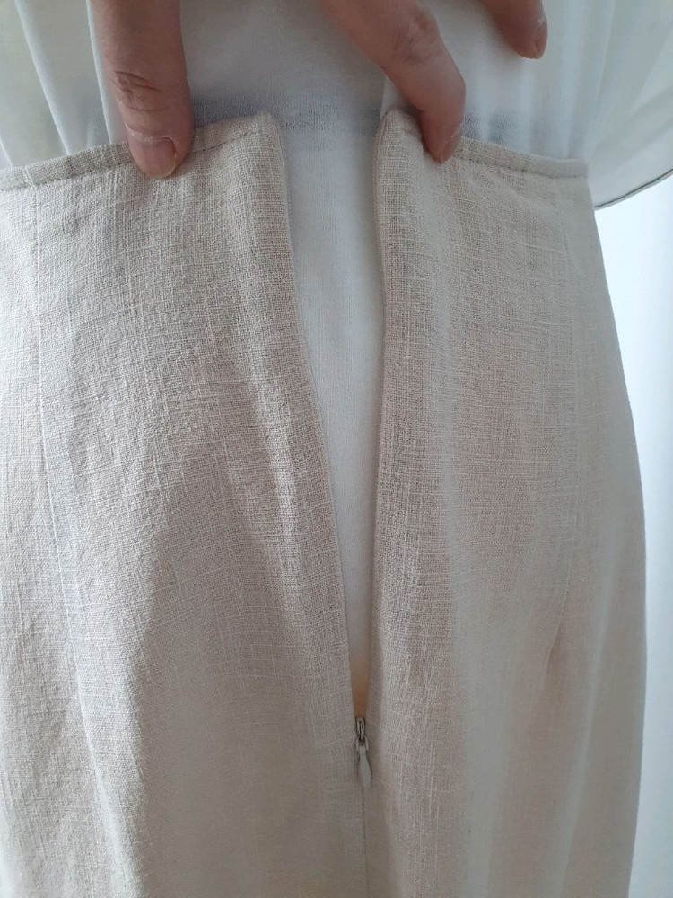 (거의새거)린넨스커트 M사이즈 55~66 이미지