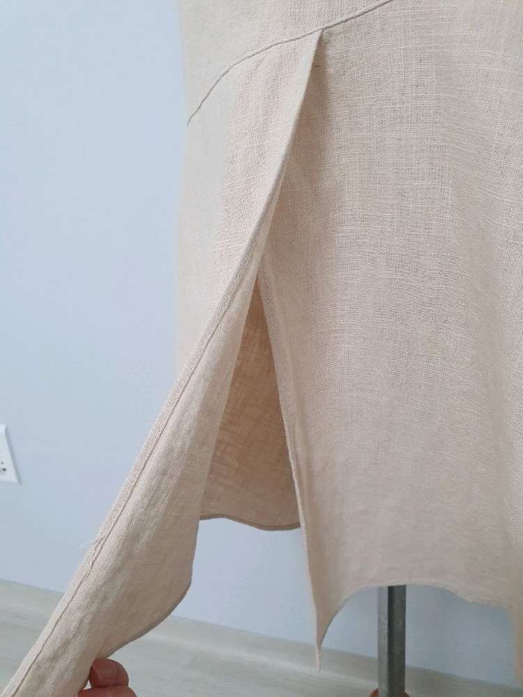 (거의새거)린넨스커트 M사이즈 55~66 이미지