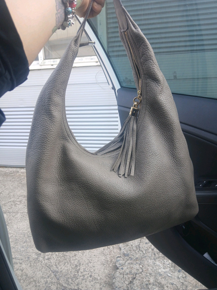 구찌 정품 GG 로고 호보백 큰사이즈 거의새것 이미지