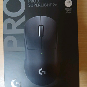 국내정발 로지텍 지프로 슈퍼라이트 2c 블랙 이미지