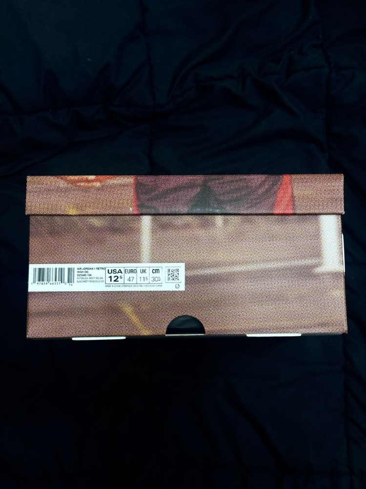 [305] 나이키 에어 조던1 레트로 하이 OG 블랙토 나코탭 새상품 이미지