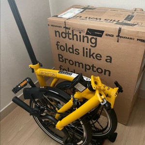 (판매/교환) 브롬톤 25년식 M6R 범블비 엘로우 판매 교환 이미지
