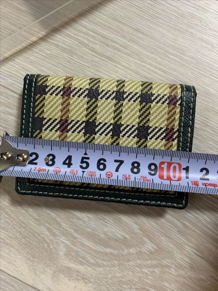 체크 카드지갑(새제품) 이미지