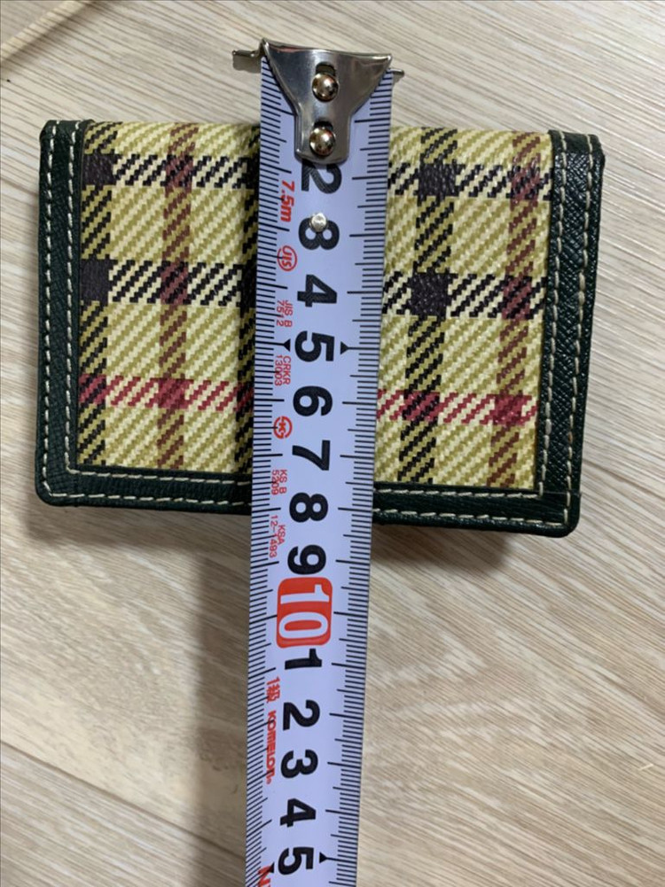 체크 카드지갑(새제품) 이미지