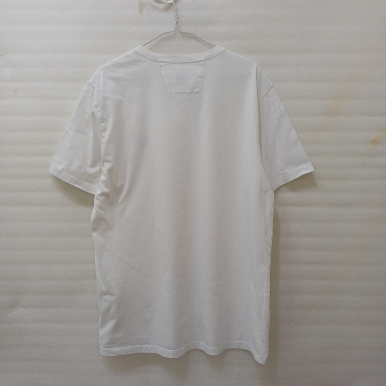 국내매장 CP 컴퍼니 면 라운드 반팔 티 남성 XL 면티 흰색 사랑봉봉 이미지