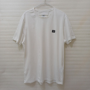 국내매장 CP 컴퍼니 면 라운드 반팔 티 남성 XL 면티 흰색 사랑봉봉 이미지