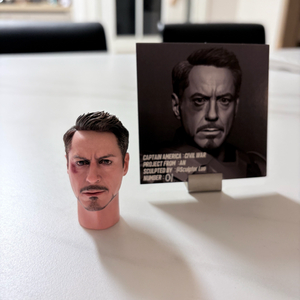 luo 토니스타크 1/6 도색헤드 판매합니다 (핫토이 호환 가능) 이미지