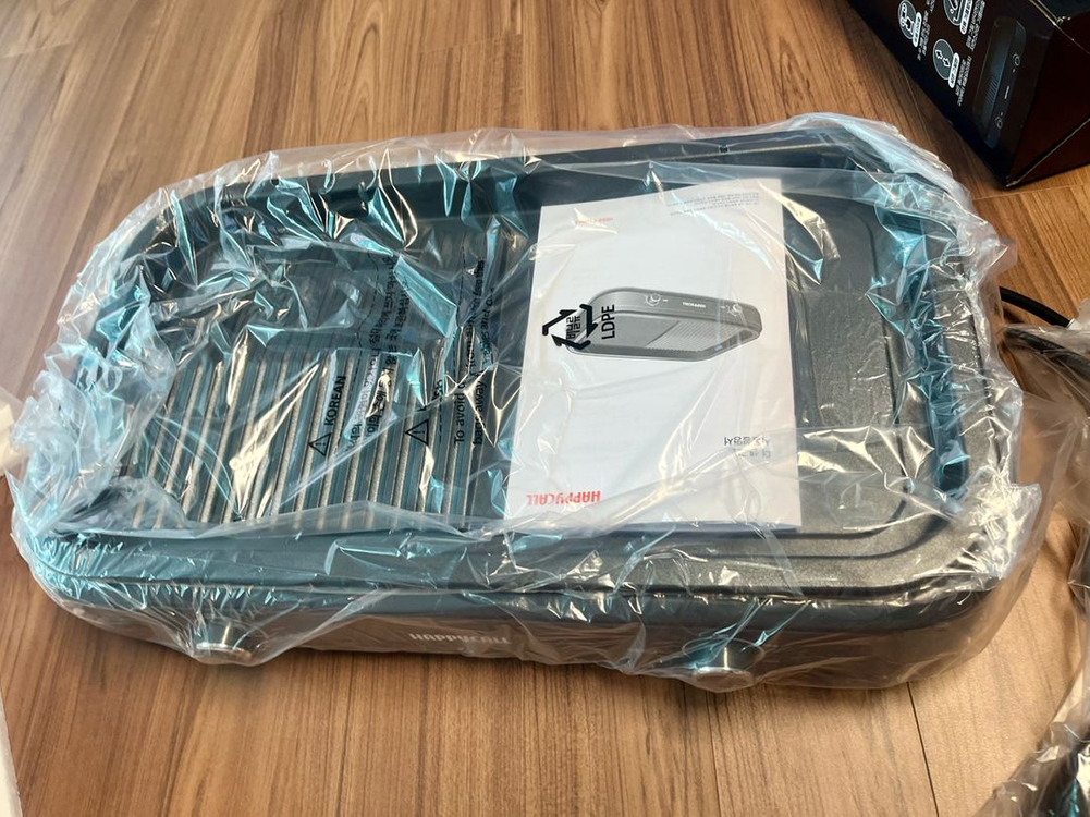 해피콜 더 센 전기그릴 새제품 이미지