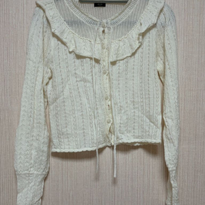 더바넷 피니 포인텔 니트 가디건 The Barnet Finni Pointelle Knit Cardigan 이미지