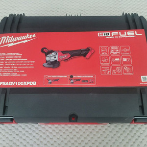 [밀워키] FUEL 앵글 그라인더 패들 스위치 4인치 베어툴(본체+케이스) 이미지