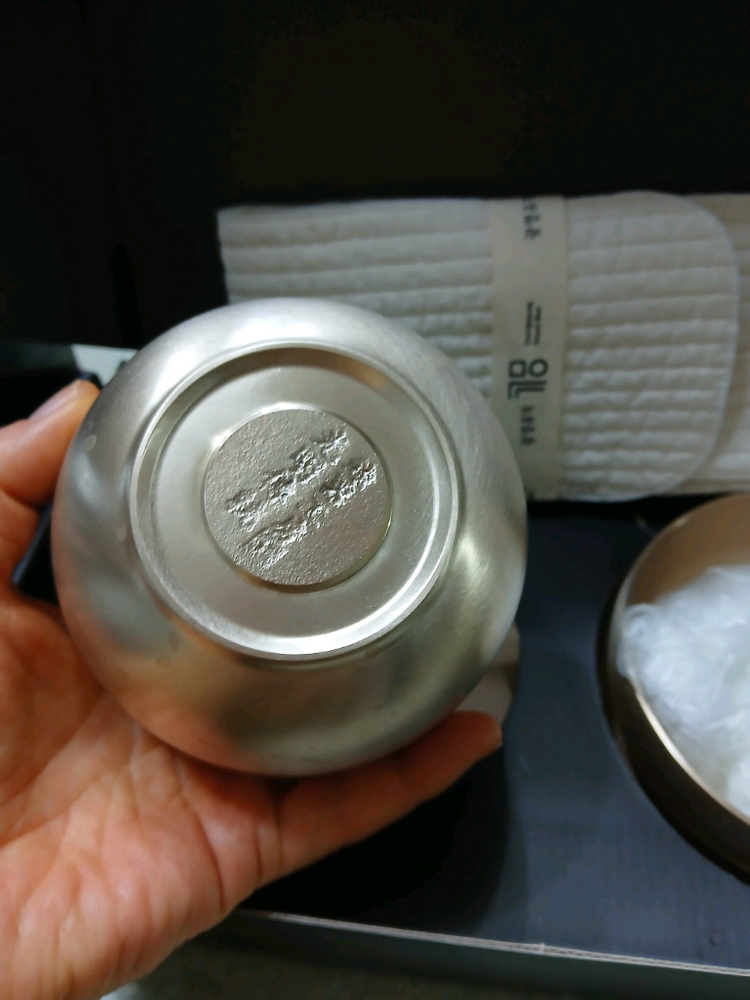 광명 방짜유기 3셋트 수저,젓가락포함 이미지