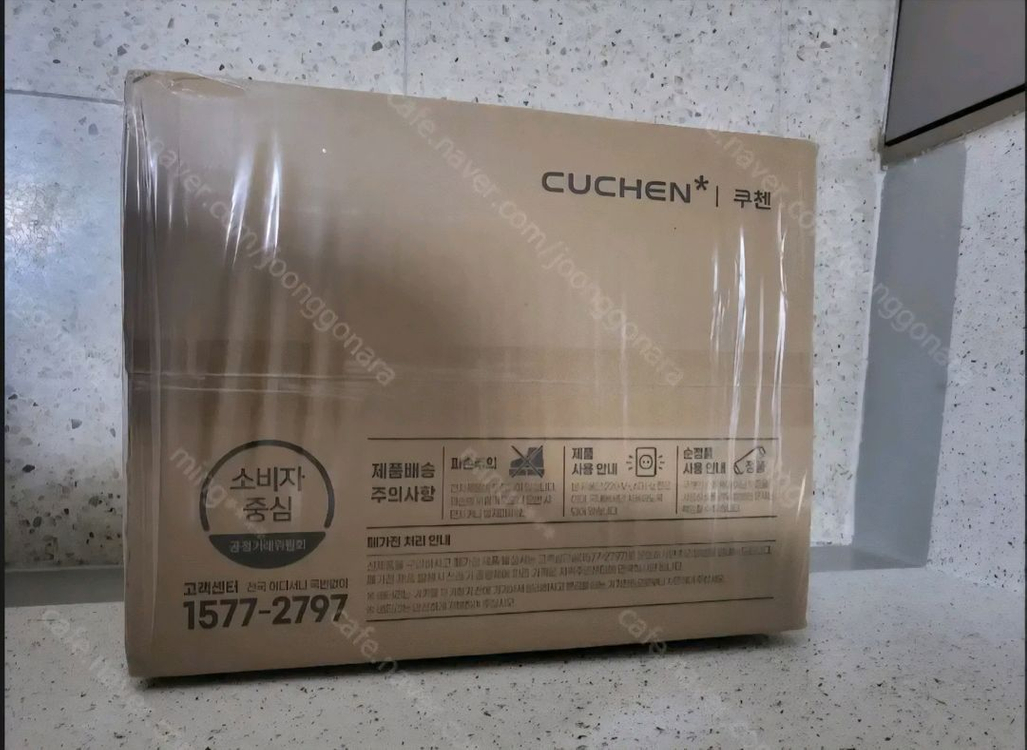 쿠첸 새것 미개봉 6인용 10인용 압력밥솥 슬림핏 이미지