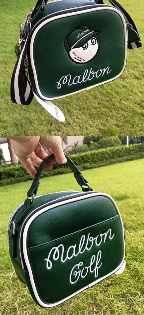 말본 핸드파우치 팝니다 골프가방 볼가방 큐브백 파우치 핸드백 이미지