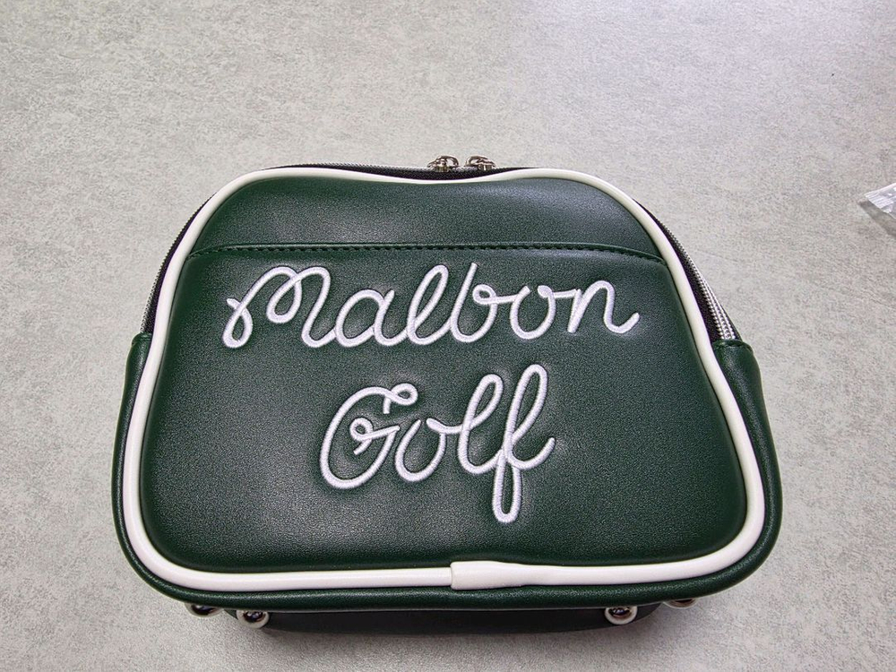 말본 핸드파우치 팝니다 골프가방 볼가방 큐브백 파우치 핸드백 이미지