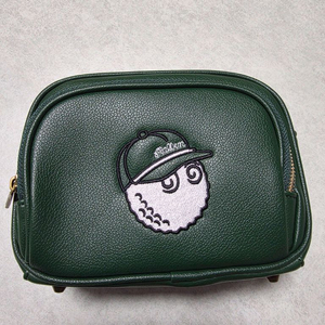 말본 핸드백 파우치 그린 그린, 브라운 2종 팝니다 골프가방 볼가방 큐브백 파우치 이미지