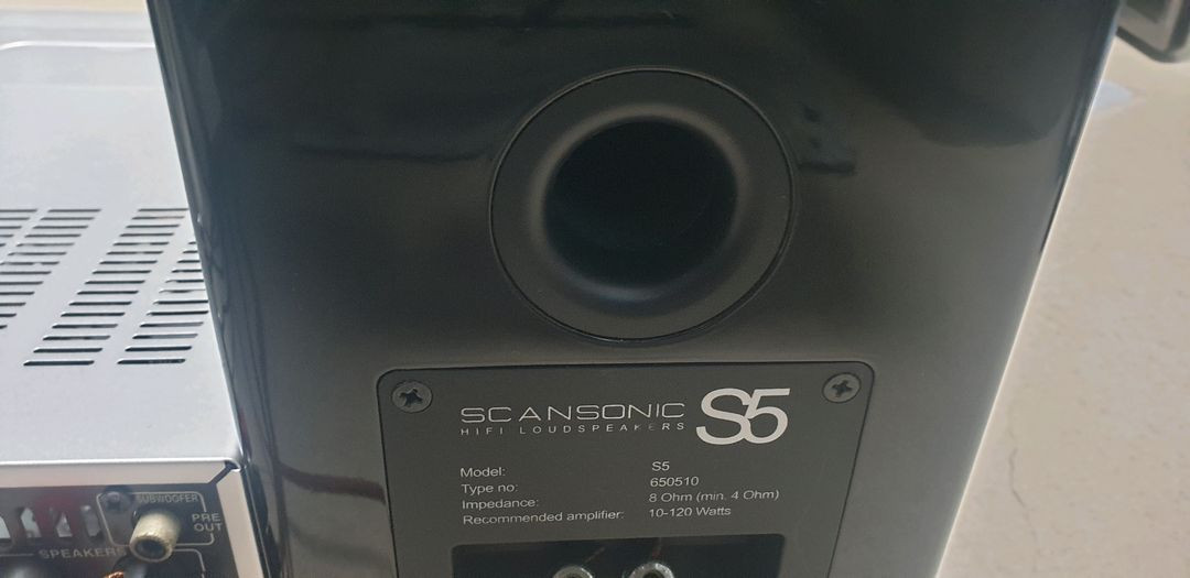SCANSONIC 북셀프 스피커 S5 이미지